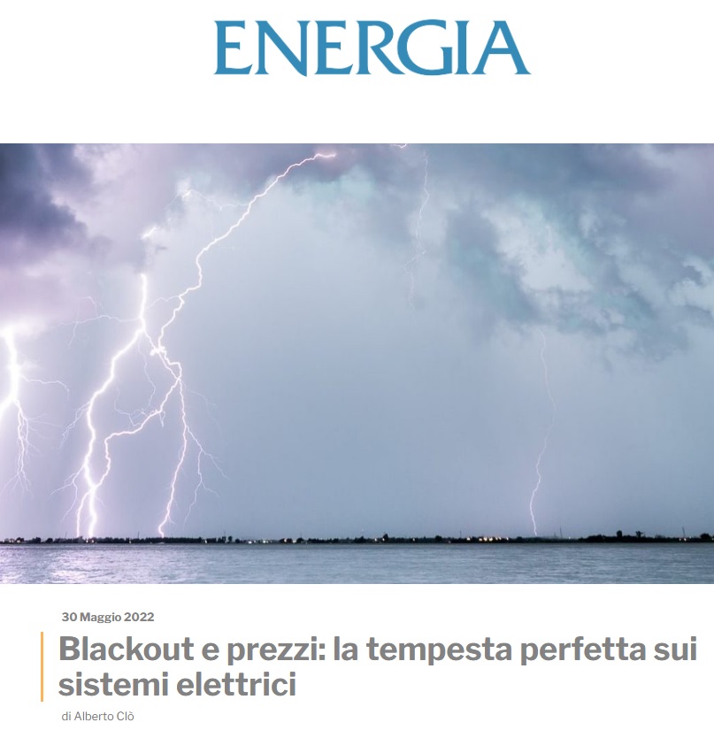 Blackout e prezzi: la tempesta perfetta sui sistemi elettrici.